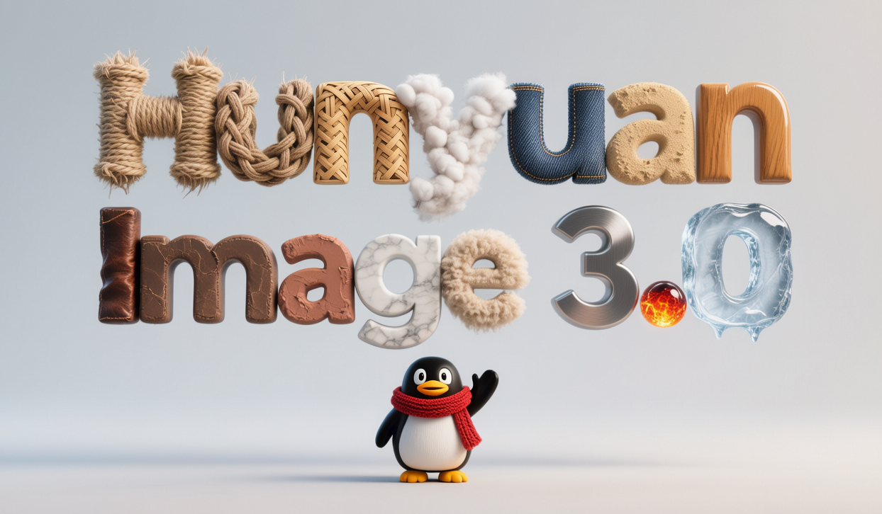 刚刚,全球AI生图新王诞生!腾讯混元图像3.0登顶了