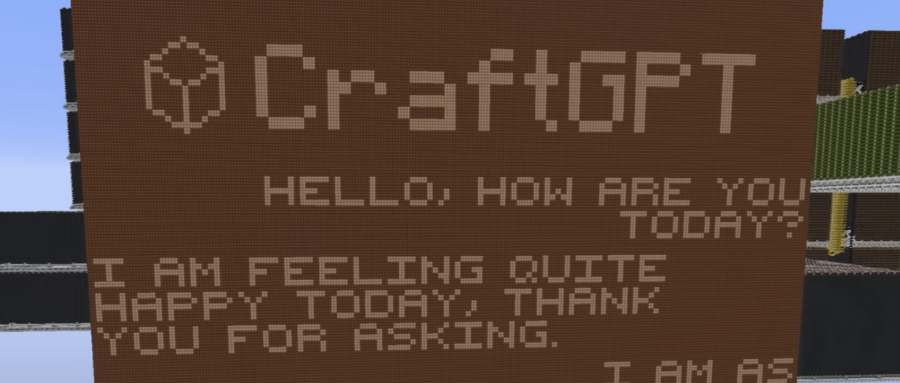 《我的世界》手搓ChatGPT