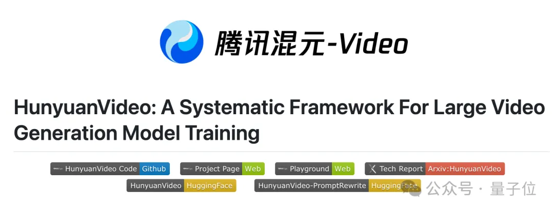 腾讯版Sora发布即开源!130亿参数,模型权重、推理代码全开放