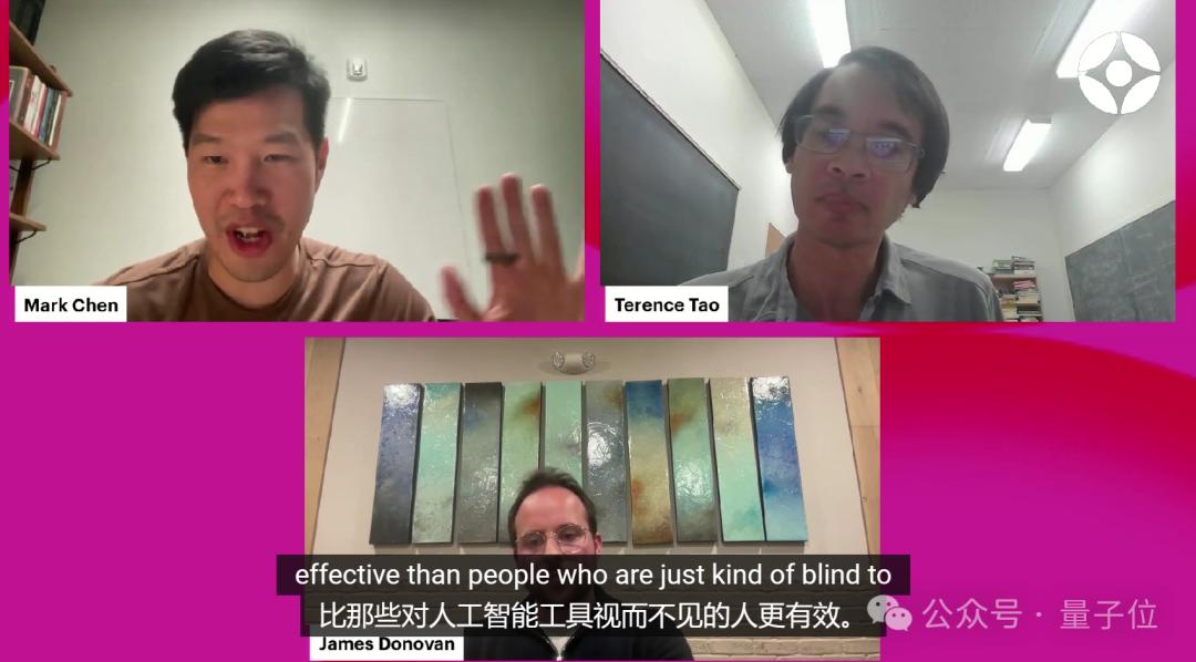 陶哲轩对谈OpenAI高管,“也许很快OpenAI就能证明陶哲轩是错的”