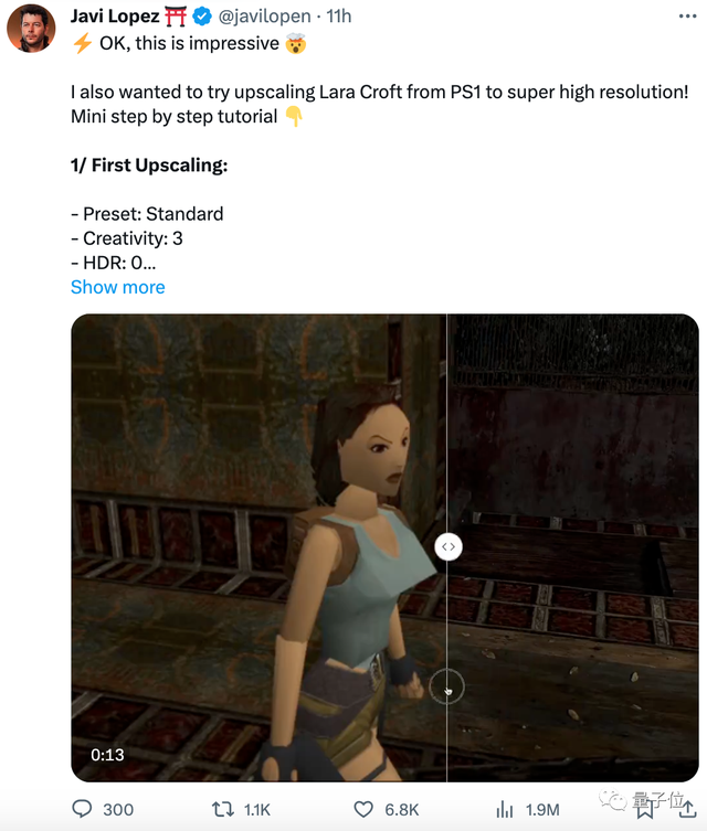 《古墓丽影》初代劳拉，“真人”原来长这样