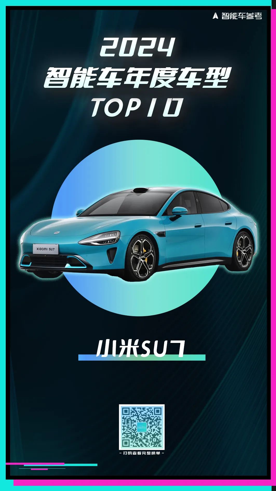 2024智能车10强榜单出炉！引领行业变革的人物/车型/方案都在这里了