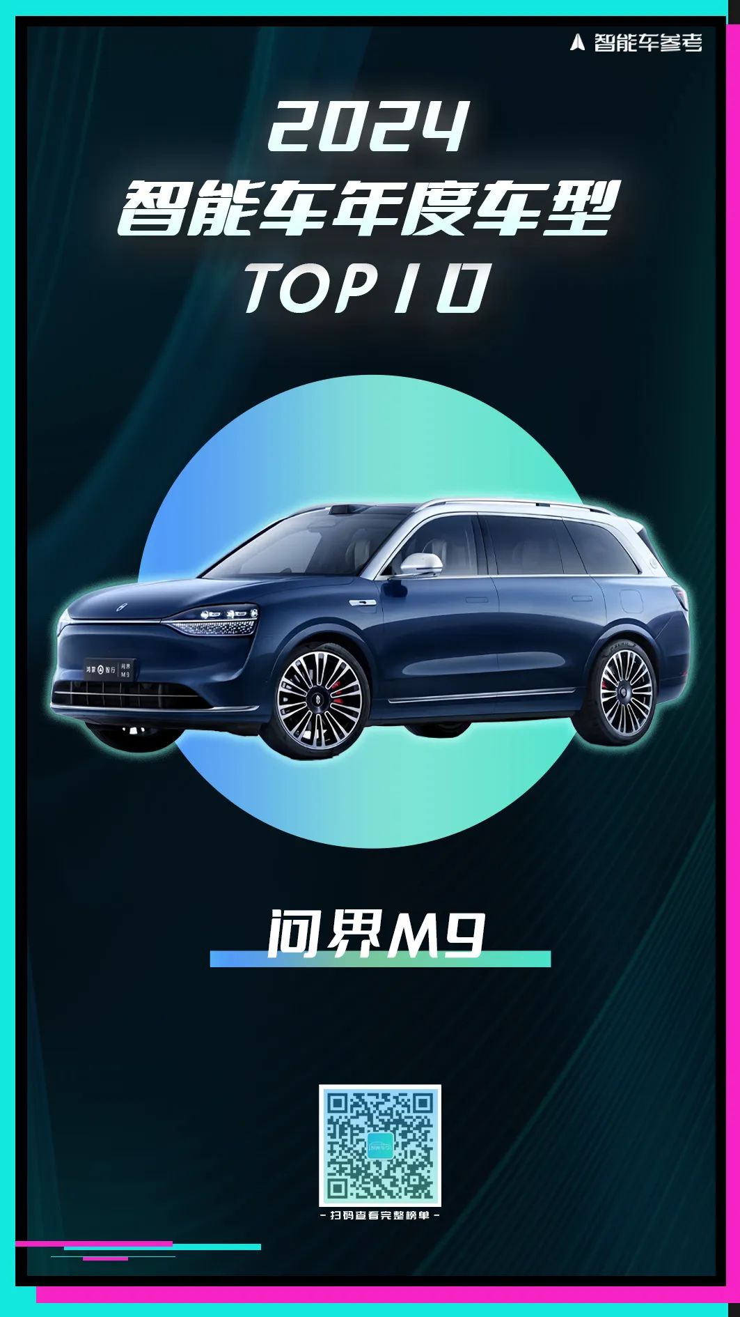 2024智能车10强榜单出炉！引领行业变革的人物/车型/方案都在这里了