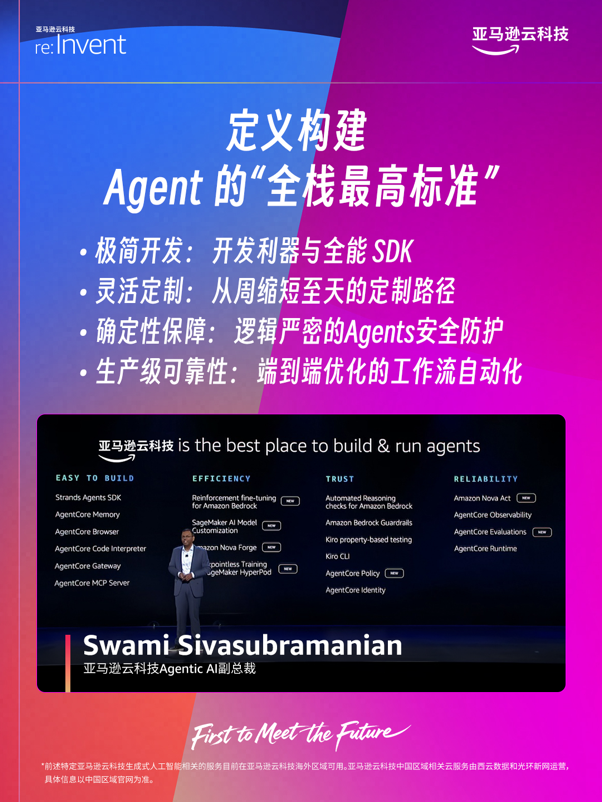 Invent 2025 Swami博士主题演讲：可用、易用、可靠的Agentic AI核心技术路径