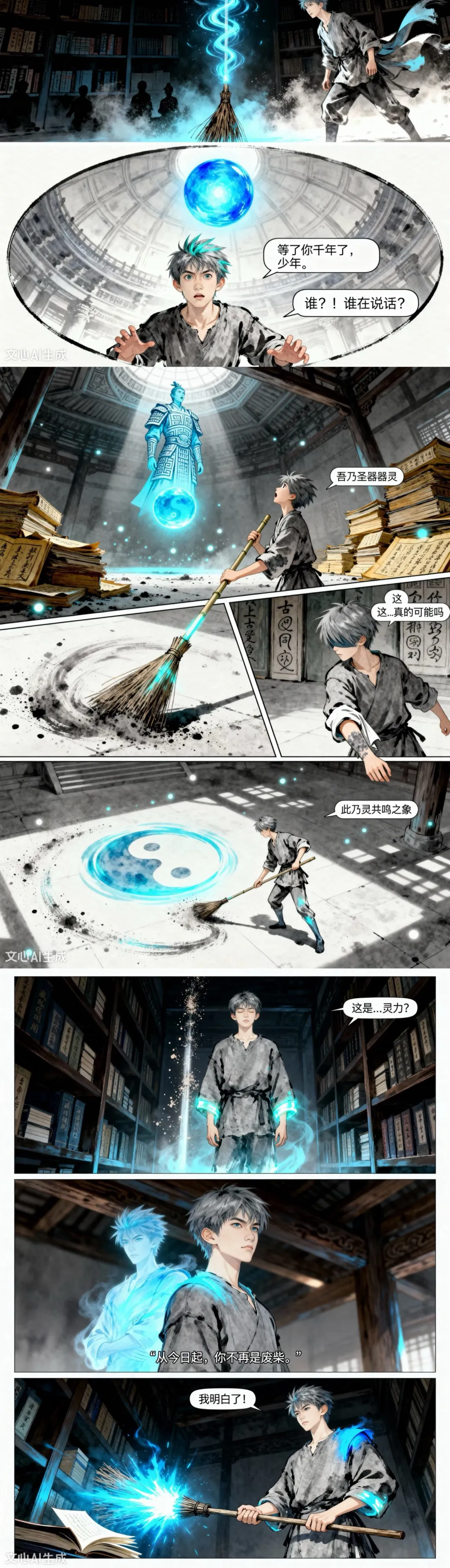 AI漫画“拍立得”上线:1句话1张照片,生成剧情完整连载 AI漫画“拍立得”上线:1句话1张照片,生成剧情完整连载