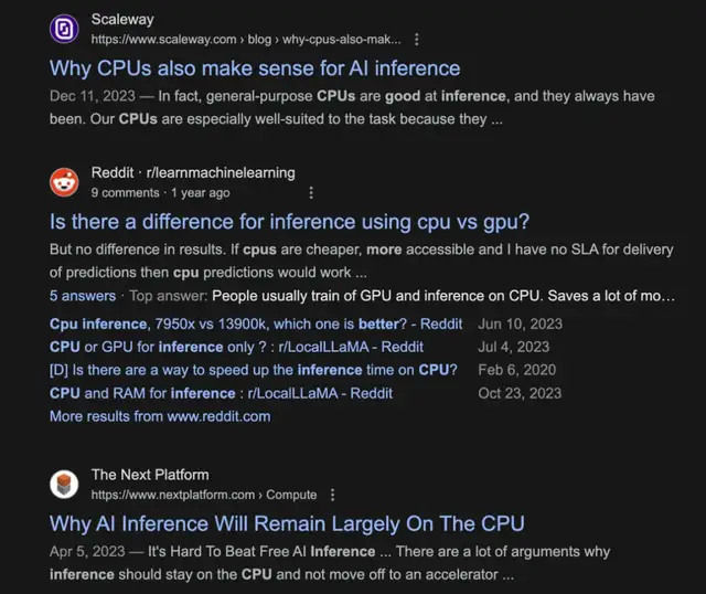 拿CPU搞AI推理，谁给你的底气？