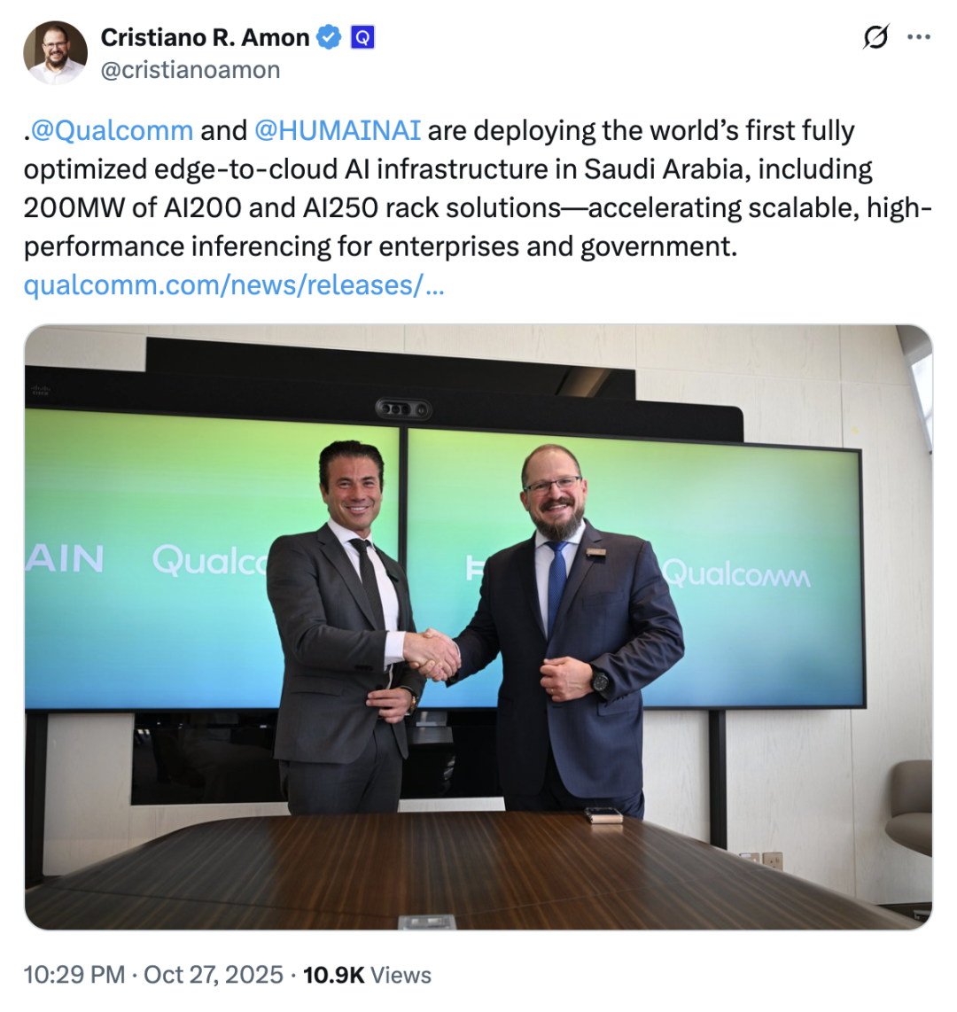 高通新款云端芯片公开!借推理抢英伟达蛋糕,市值一夜暴涨197.4亿美元 高通新款云端芯片公开!借推理抢英伟达蛋糕,市值一夜暴涨197.4亿美元