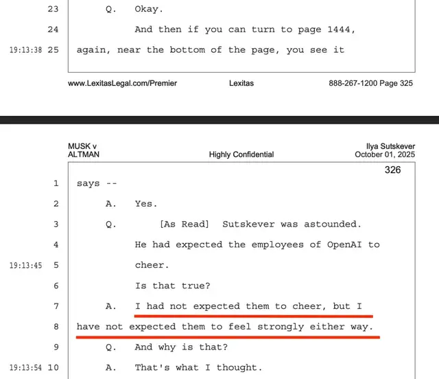 llya证词太狗血!奥特曼坏,Mira茶,OpenAI差点跟Anthropic合并 llya证词太狗血!奥特曼坏,Mira茶,OpenAI差点跟Anthropic合并