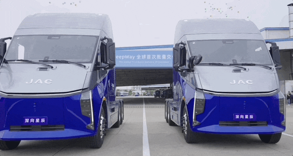 中国卡车新势力交货！配置L2+自动驾驶技术，产品能耗吊打燃油重卡