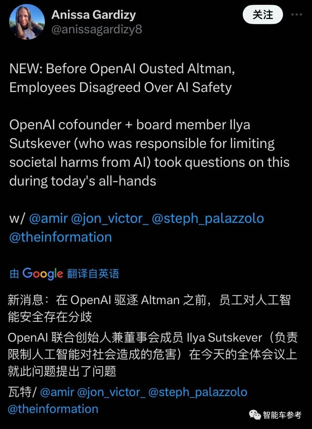 OpenAI新CEO：35岁，Model X铁娘子