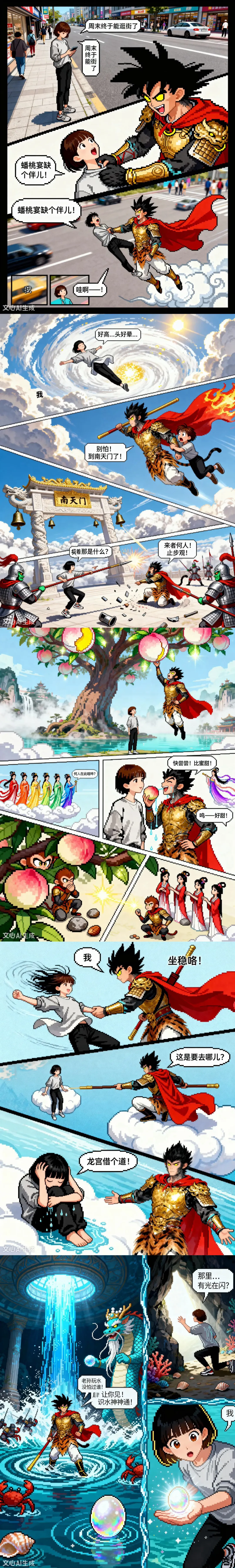 AI漫画“拍立得”上线:1句话1张照片,生成剧情完整连载 AI漫画“拍立得”上线:1句话1张照片,生成剧情完整连载