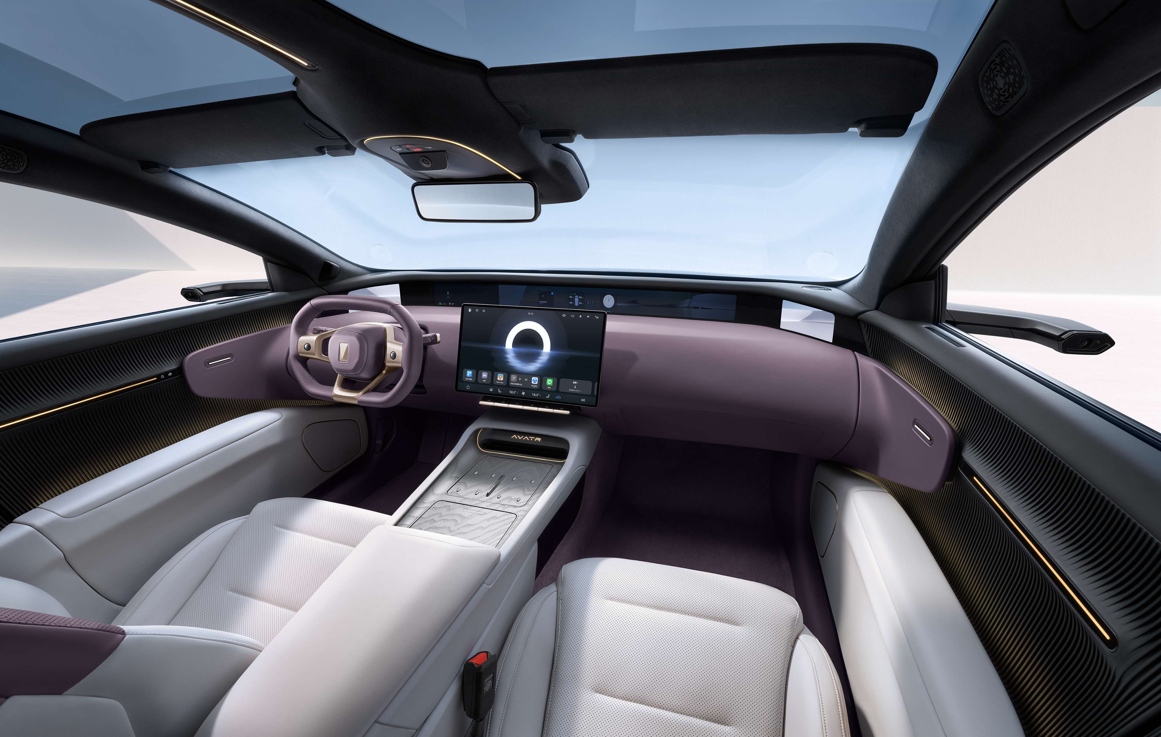 阿维塔首款轿跑BBA老家发布：华为智能加持，取消传统后视镜