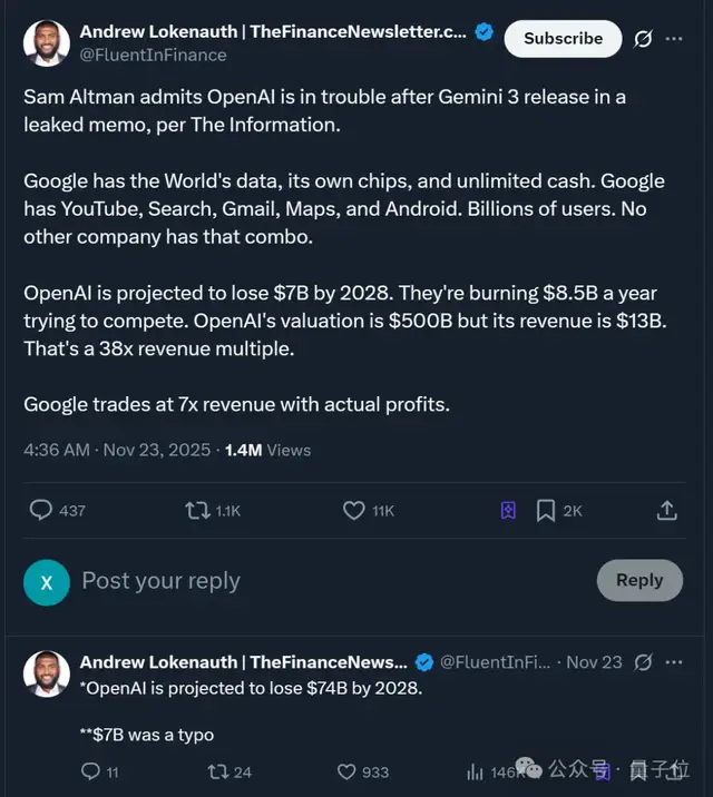 奥特曼承认谷歌威胁到OpenAI！即将推出新模型“Shallotpeat”