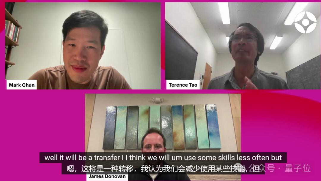 陶哲轩对谈OpenAI高管,“也许很快OpenAI就能证明陶哲轩是错的”